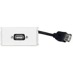 Vivolink, Steckdose, Outlet Panel USB 2.0 (A-A)