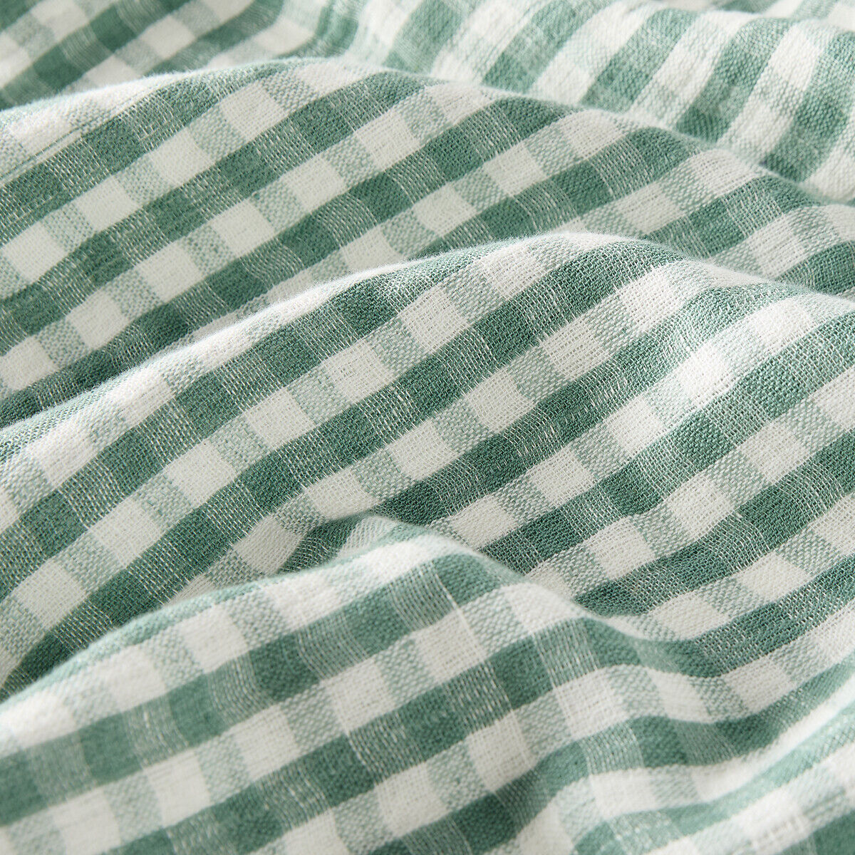 LA REDOUTE INTERIEURS Panneau double gaze coton/lin, Cottage