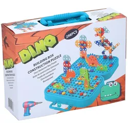 Eddy Toys Bau-Box Dino 298 Teile