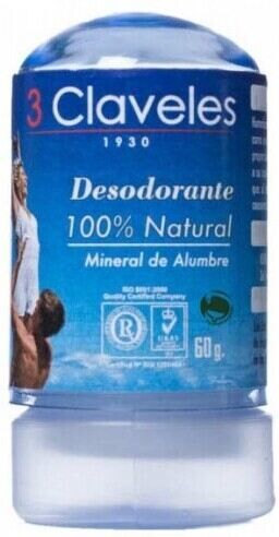 3 Claveles Desodorante Natural 60 gr
