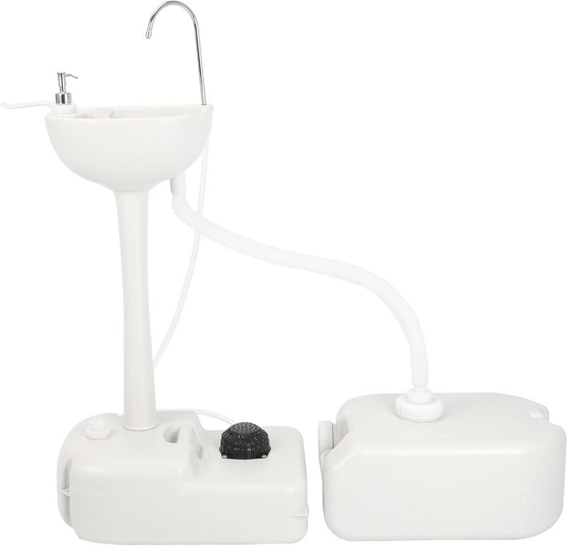 Belfry Bathroom Portable Removable Outdoor Hand Sink With 24L Recovery Tank 66cm H X 37cm W X 41cm D
