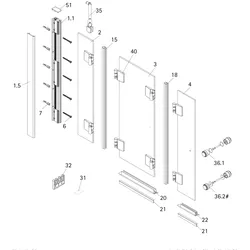 HSK Ersatzteile O-Dichtprofil für 8 mm (1.500 mm), E100078-8-6-1 E100078-8-6-1
