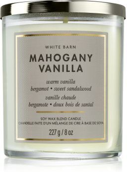 Bath & Body Works Mahogany Vanilla vela perfumada 227 g. Mahogany Vanilla