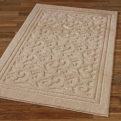 Touch of Class "Palermo Rectangle Rug, 21"" x 34"", Sand"