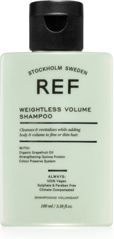 REF Weightless Volume Shampoo shampoing pour cheveux fins et plats pour des cheveux volumisés dès la racine 100 ml