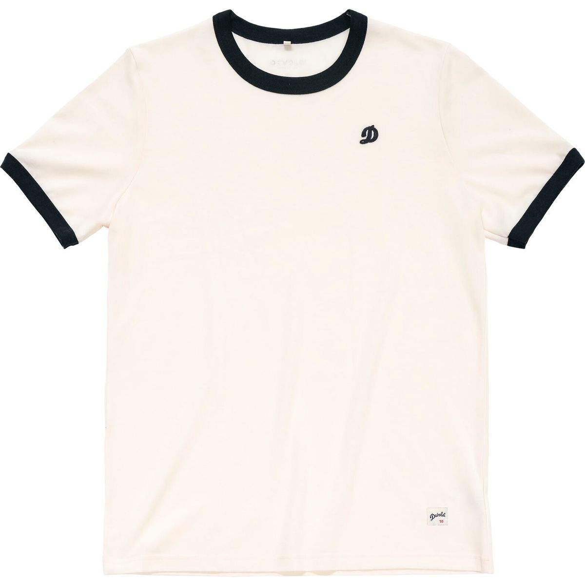 Devold of Norway Archive Ringer Tee white/ink (001B-clothing) L GO 183 280 A 001B L