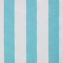 BAUMWOLLSTOFF Meterware blau-weiß gestreift, 150 cm