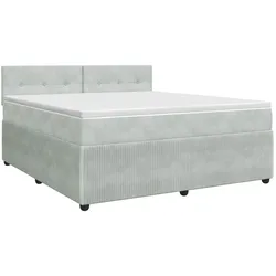 vidaXL, Boxspringbett, Boxspringbett (180 x 200 cm)