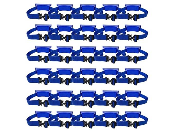 An der Wand montierter Flaschenhalter(Blue,30pack)