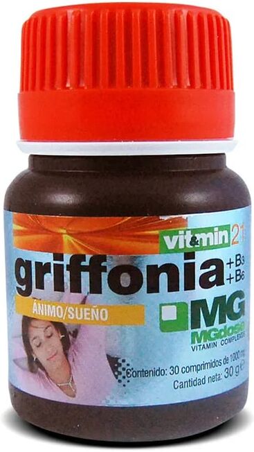 Soria Natural Vit&Min 21 Griffonia + B3 + B6 30 Tabs