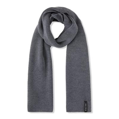 Schal FALKE "FALKE Schal", Damen, Gr. onesize, dunkelgrau (3970), Modetücher Schal