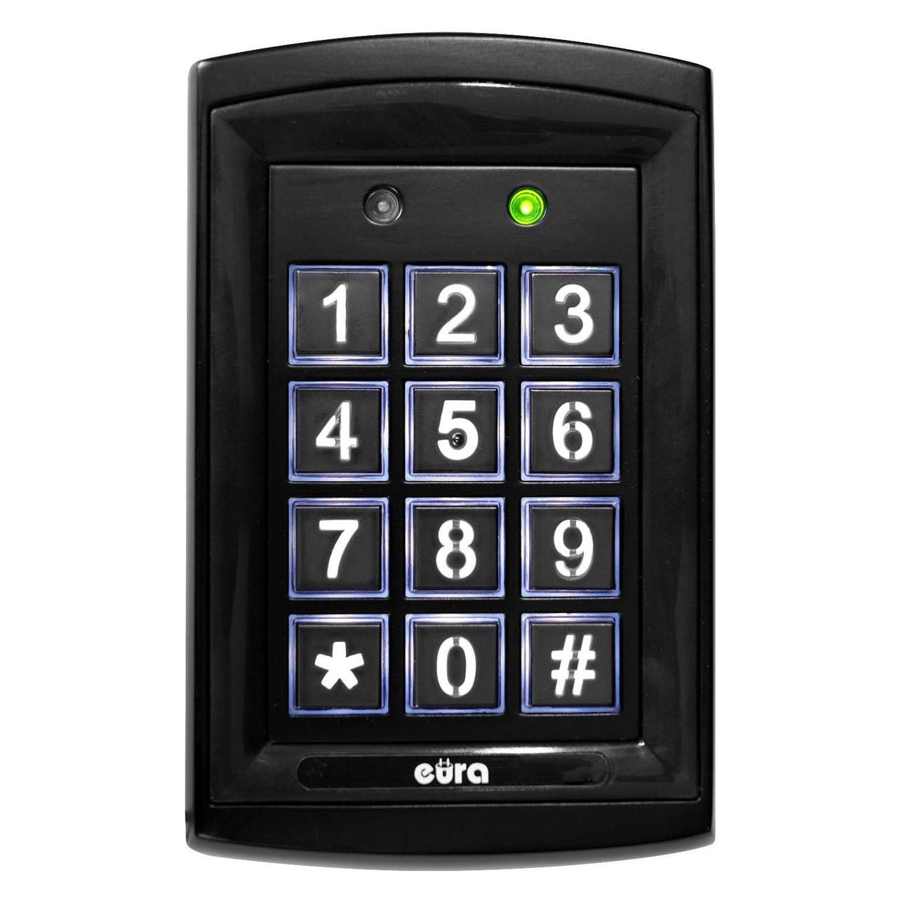 Eura Zahlenschloss AC-20C7 schwarz (Elektronische Zahlenkombination) (AC-20C7)