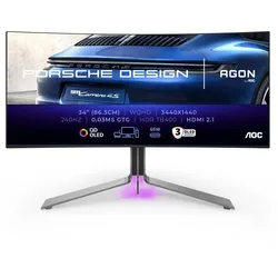 AOC AGON PRO PD34 Curved Gaming-Monitor 86,36 cm (34")