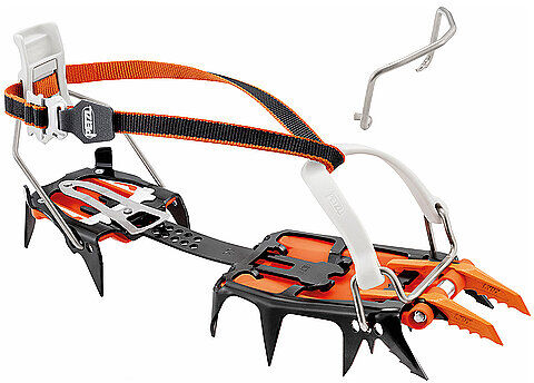 Petzl Steigeisen Lynx Leverlock schwarz B