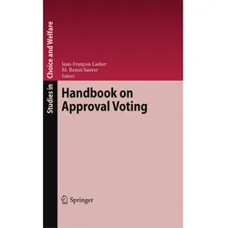 Handbook on Approval Voting, Fachbücher von Jean-François Laslier, M. Remzi Sanver