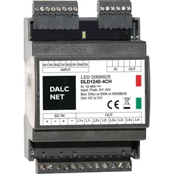 DLD1248-4CC-DMX - LED-Dimmer, PWM, 12 V - 48 V, 0,7A CC DMX, 4 Ausgänge