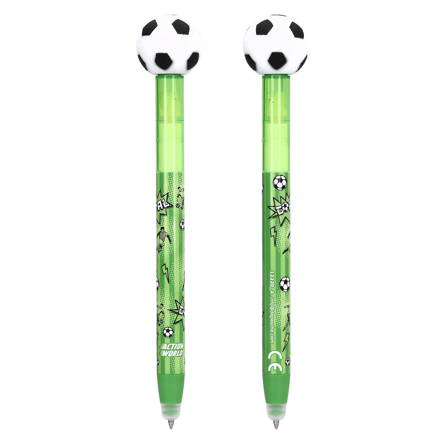 Depesche Action World Radierbarer Gelstift Fussball (DP12220)