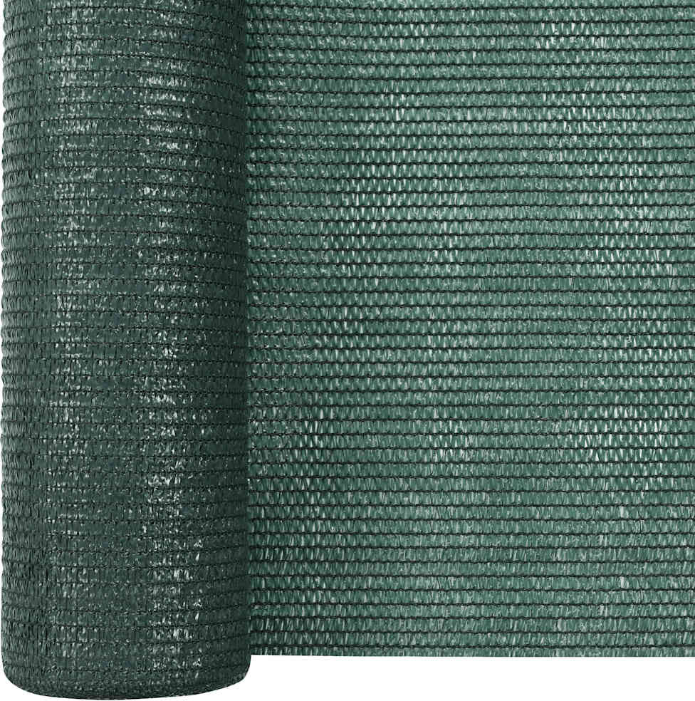 vidaXL Filet brise-vue Vert 2x25 m PEHD 75 g/m²