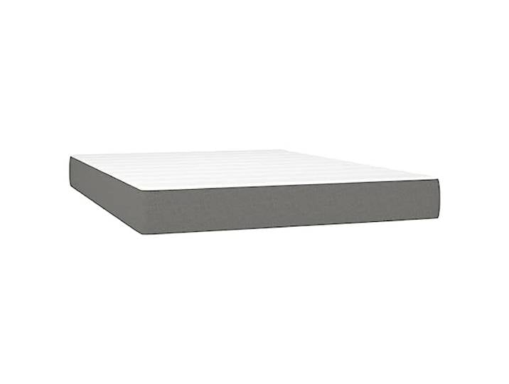TUERYAFEK Taschenfederkernmatratze Mittel Dunkelgrau 140x200x20 cm Atmungsaktiver Stoff, Taschenfedern, Schaumstoff, mittelharte Stutzung, Rucken- und Bauchschlaf