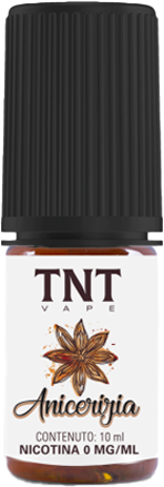 TNT Vape Anicerizia Liquido Pronto 10ml Anice Liquirizia