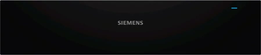 Siemens BI510CNR0 iQ500 Wärmeschublade 60 x 14 cm Schwarz, Edelstahl
