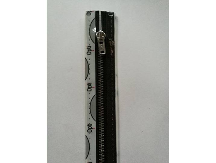 Opti M40-16-0000 ritssluiting, 0000 zwart, 16 cm