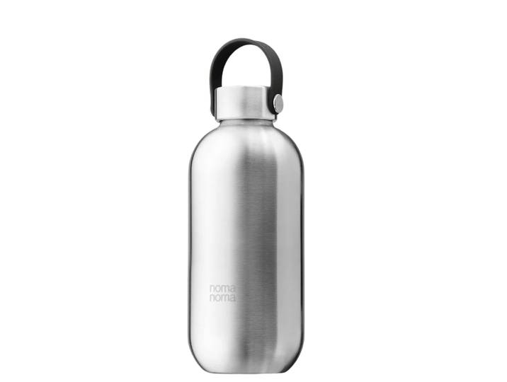 Trinkflasche Edelstahl auslaufsicher 750ml Ice Silver