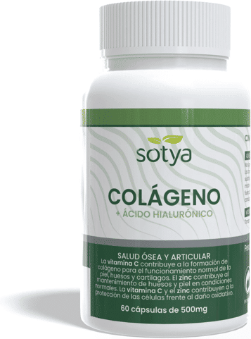 Sotya Colágeno + Ácido Hialurônico 500 mg 60 Caps