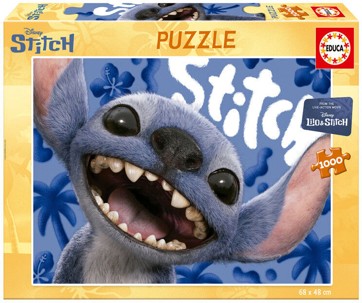 EDUCA BORRAS Puzzle 1000 pcs Stitch Live Action - Educa