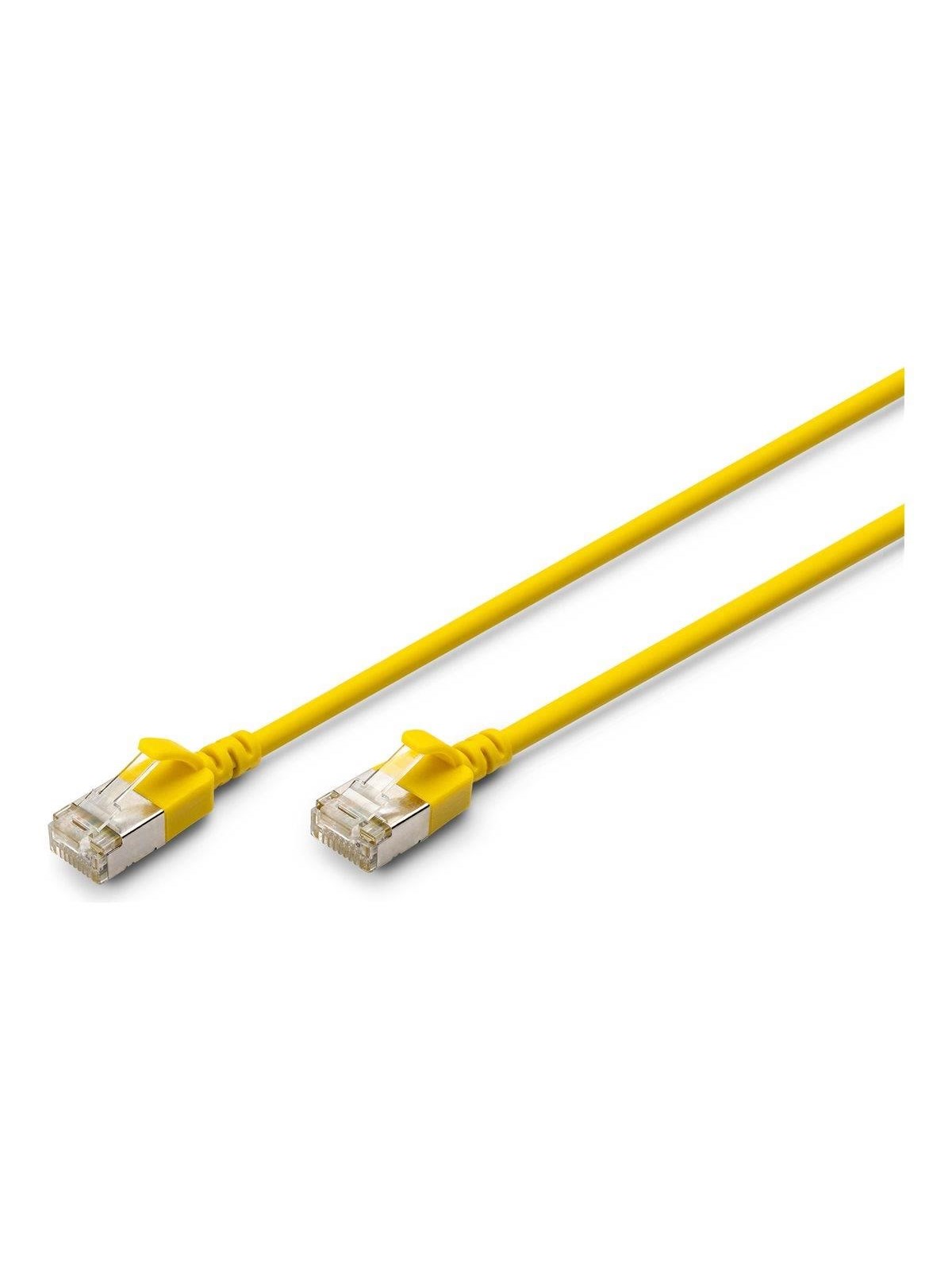 DIGITUS patch cable - 1 m - yellow - Gelb
