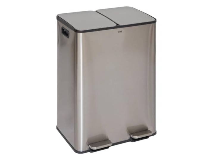 5 five simply smart 5five - metall-treteimer 2x30l ariane edelstahl
