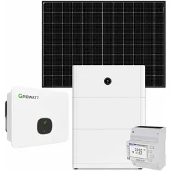 Growatt 12kWp PV-Komplettanlage mit Solarmodulen und 10 kWh Speicher