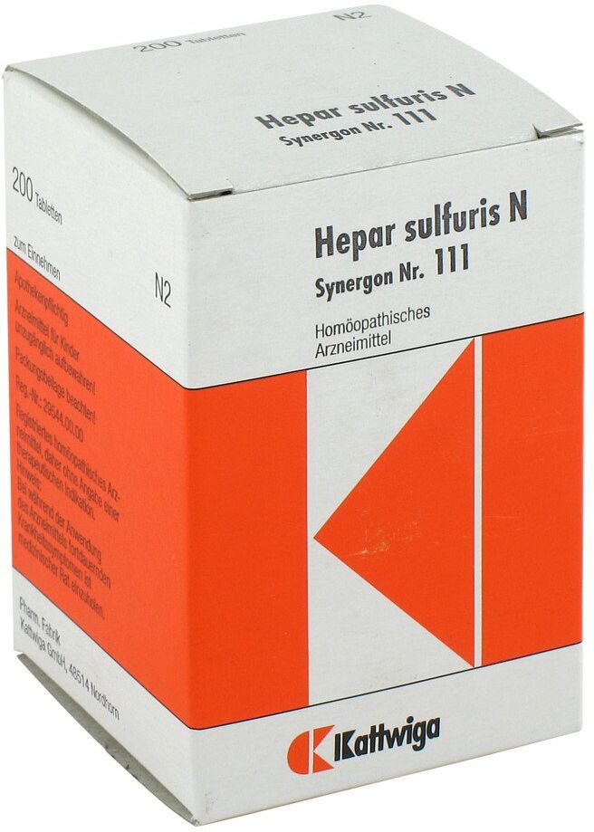 Synergon 111 Hepar sulf. N Tabletten