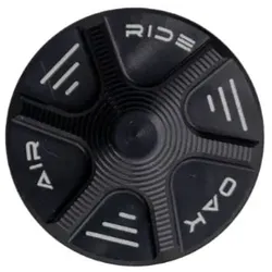 OAK COMPONENTS Air Cap Fork Cap | schwarz
