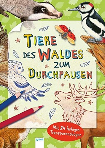 Tiere des Waldes zum Durchpausen - Preis vom 16.10.2026 11:41:07 h