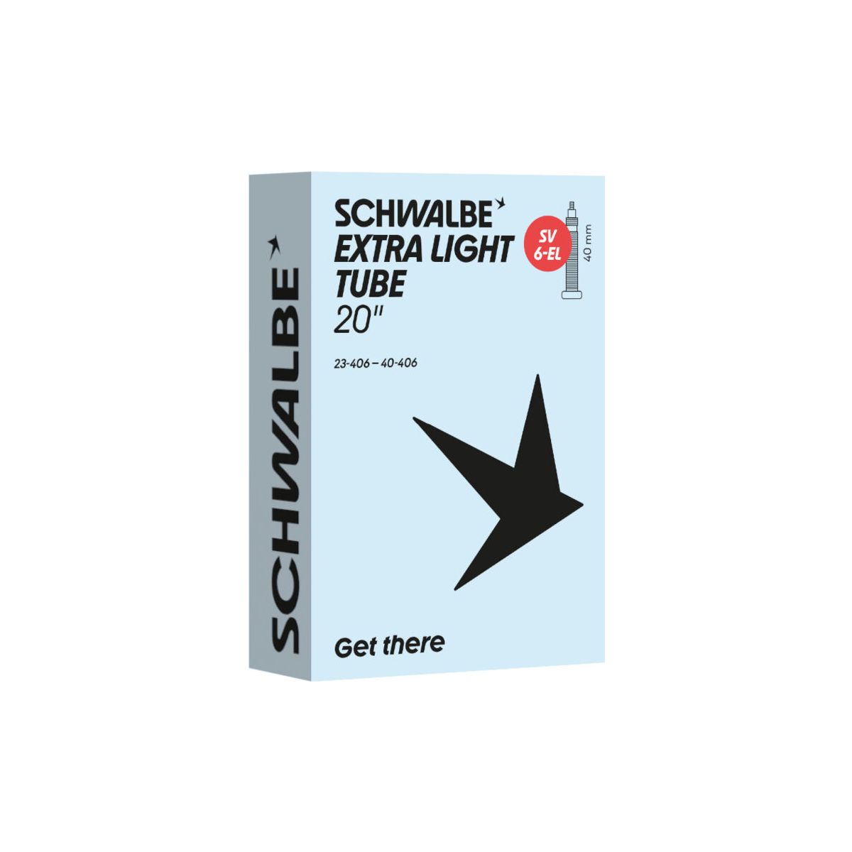 Schwalbe Schwalbe Schlauch SV6 Extra Light 23/40-406 40 mm SB10463823