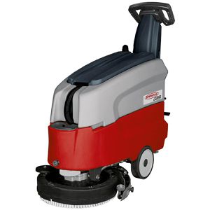 Sprintus Scheuersaugmaschine Camira, Arbeitsbreite 43 cm, Akku 2x 50 Ah, handgeführt, mit Tellerbürste, bis 1600 m²/h