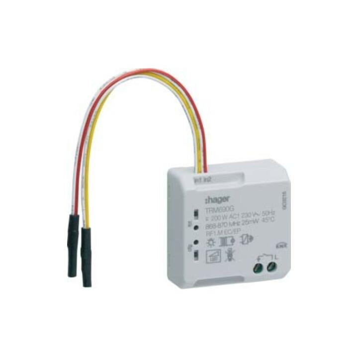 Hager Funk UP Schaltaktor 1-f.Binär 2-f.230V4A TRM690G)