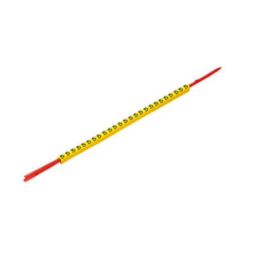 Weidmüller CLI R 02-3 GE/SW E Kennzeichnungsring Aufdruck E Außendurchmesser-Bereich 1.3 bis 3mm 0560001646
