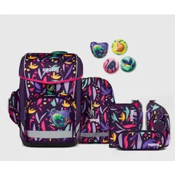ergobag CUBO Light Schulrucksack-Set AmBärzonas, 6-teilig