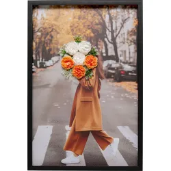 KARE DESIGN Wandbild 63 x93 cm 58005 Bouquet Kunststoff Bunt