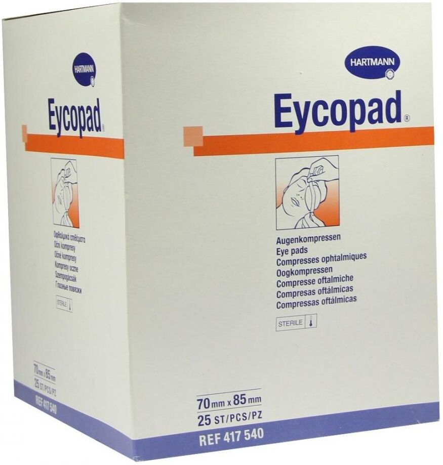 Eycopad Augenkompressen 70x85 mm steril