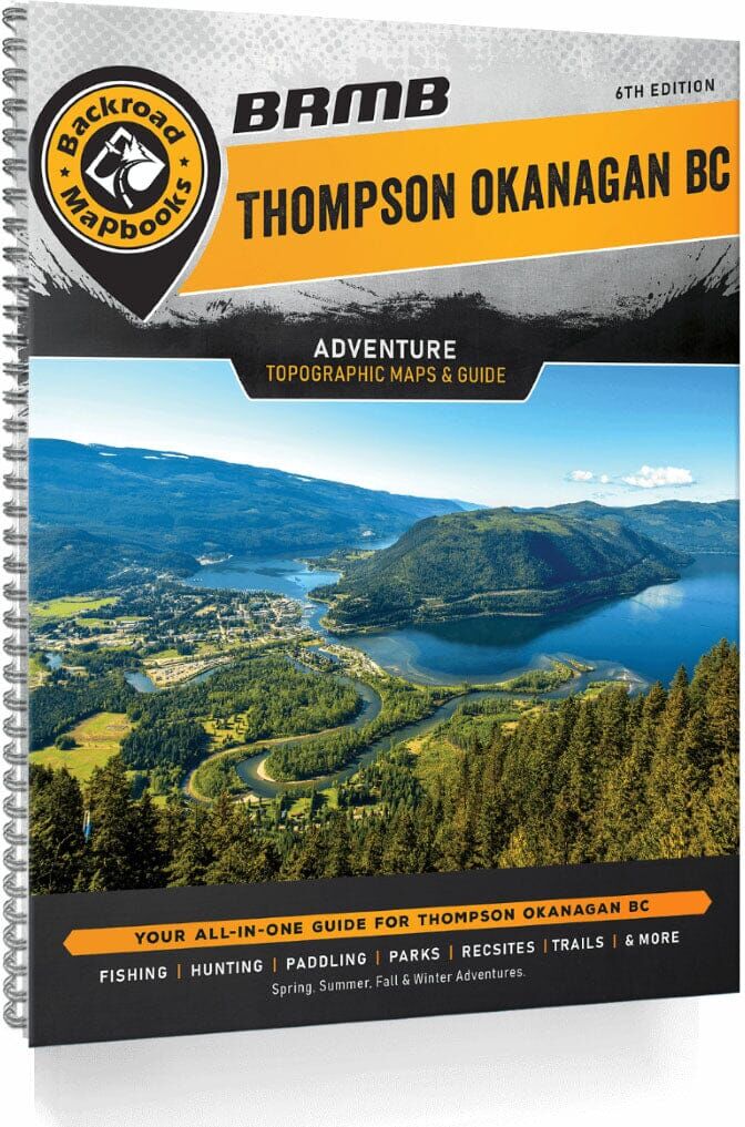 Mapbook - Thompson Okanagan (Colombie Britannique)   Backroads Mapbooks