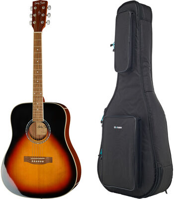 Harley Benton D-120VS w/Bag Vintage Sunburst Hochglanz