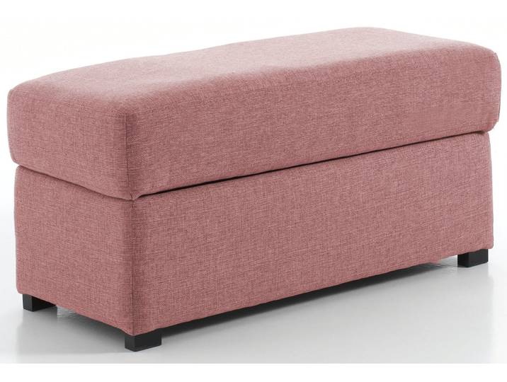 Pouf rectangle, Rose