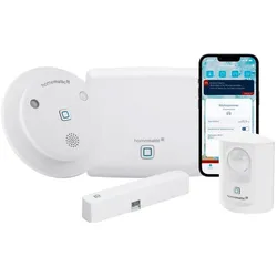 Homematic IP, Einbruchschutz + Alarmanlage, HmIP Starter Set Alarm + Kamera basic