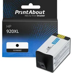 Druckerpatrone kompatibel mit HP 920XL (CD975AE) - Schwarz - Hohe Kapazität