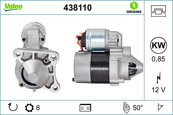 Valeo Starter New Original Part 438110 Für Nissan Renault