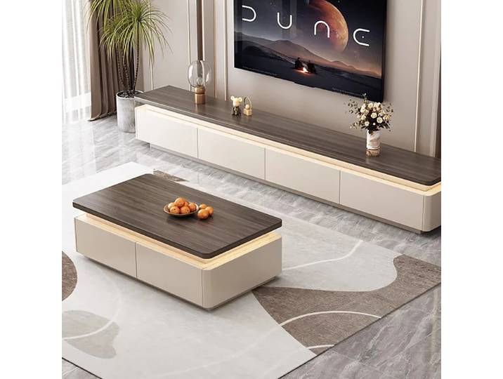 Table basse de luxe simple, style nordique moderne, élégante et chic, pour salon, meuble de salon