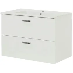Waschtischunterschrank  Bodensee , weiß , Maße (cm): B: 80 H: 55 T: 45.0